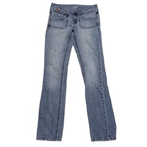 Y2K Low Rise SO Pants Womens 7 28x30‎ Mall 00s Grunge Distress Bratz Skater